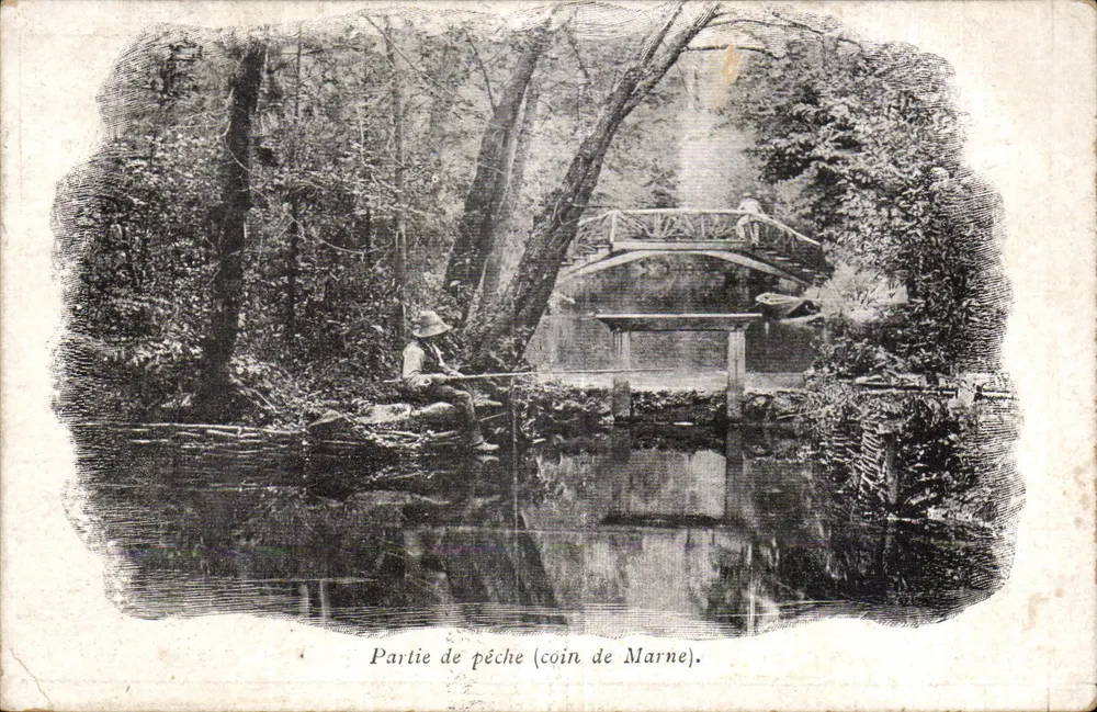 Partida de pesca (canto de Marne) — edição não identificada - Frente