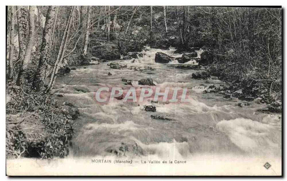 Mortain (Manche) — A Vale da Cance — editor desconhecido, número de série não visível - Frente
