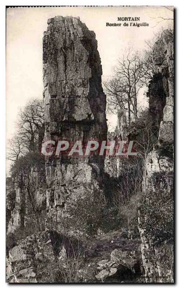 Mortain — Rocher de l'Aiguille — editor: Rochaia-Berger - Frente