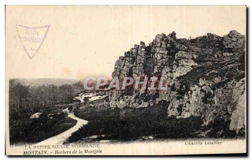 La Petite Suisse Normande — Rochers de la Montjole — Librairie Letellier - Vorderseite
