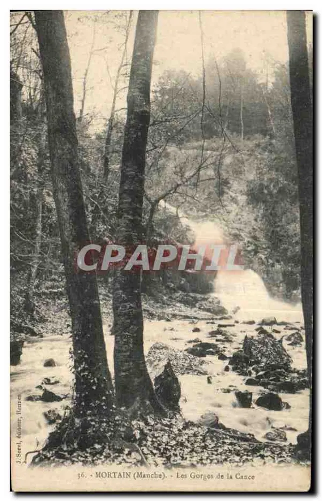 MORTAIN (Manche) — As Gorges da Cance — J. Sirel, Alleur, França - Frente