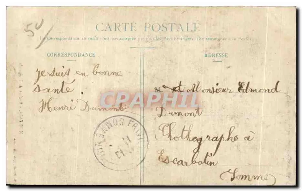 Mortain - Rocher de l'Aiguille — G. Dando, fot., Mortain - Verso