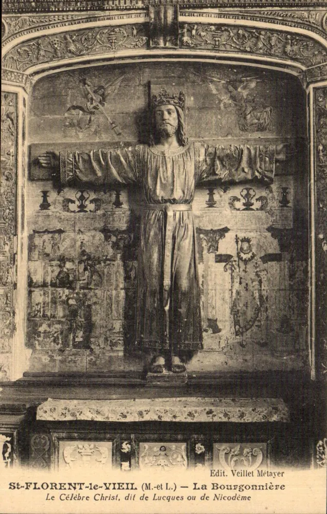 St-Florent-le-Vieil — Der berühmte Christus genannt von Lucca oder Nikodemus — Edit. Veillet Métayer - Vorderseite