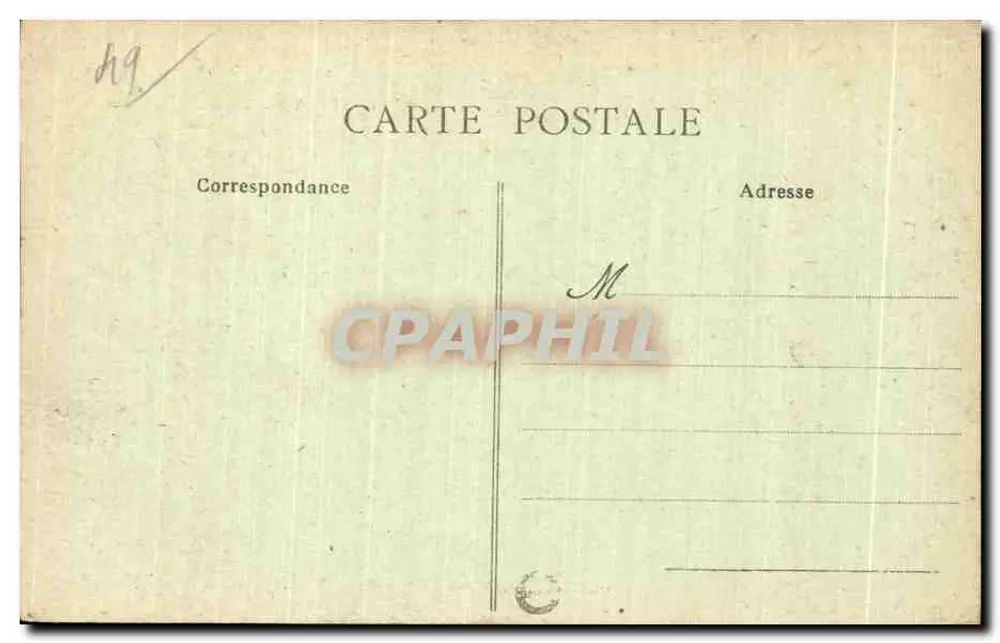 Abtei Bellefontaine — Innenansicht der Kirche — Cesbron, phot., Vallet - Rückseite