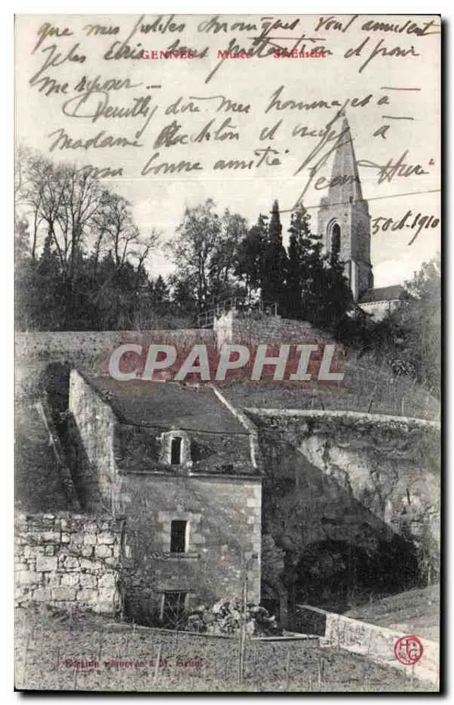 Gennnes - Vista geral — editor M. Séméen - Frente