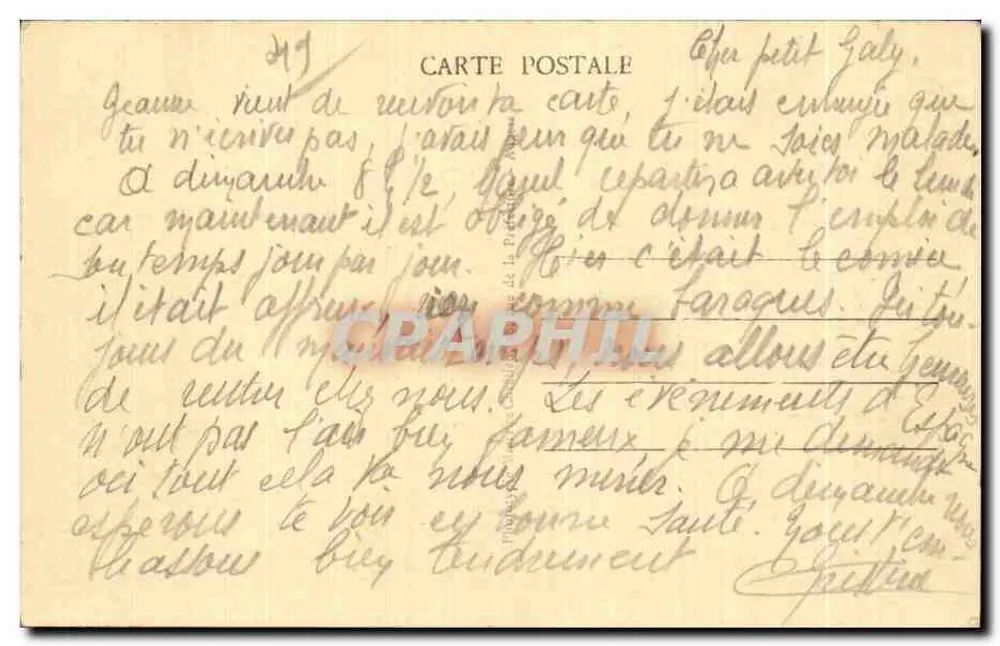 Candé (M.-et-L.) - Castelo de Villegontier - L. V., fot. - Verso