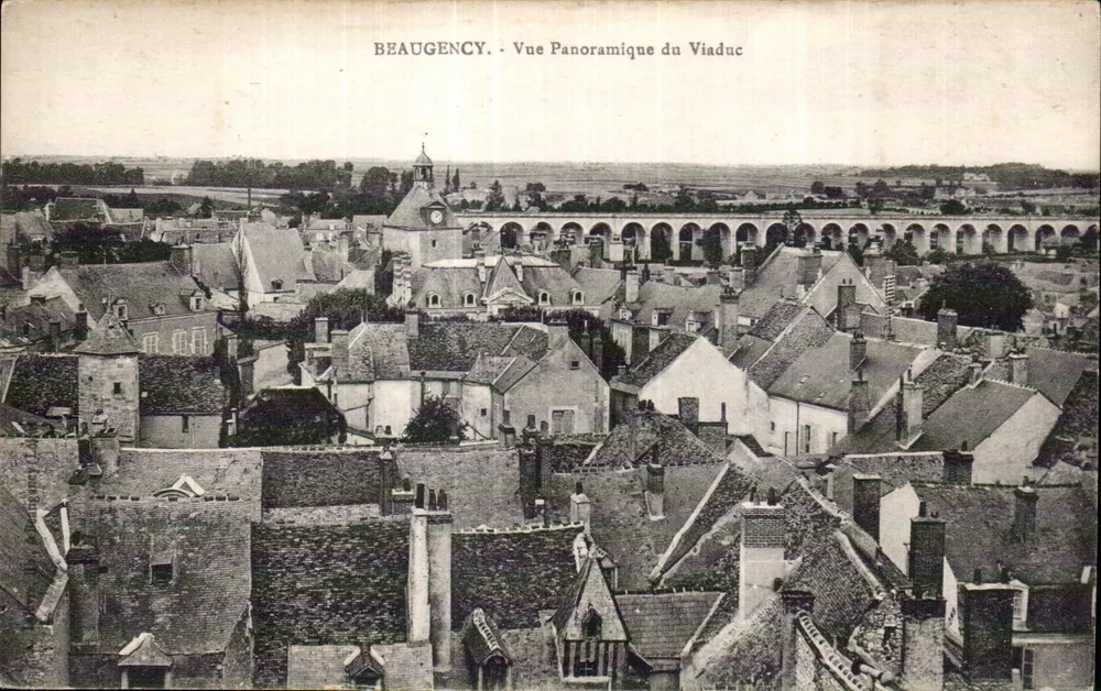 Beaugency — Vue panoramique du viaduc — Éditeur : Beaugency - Frente