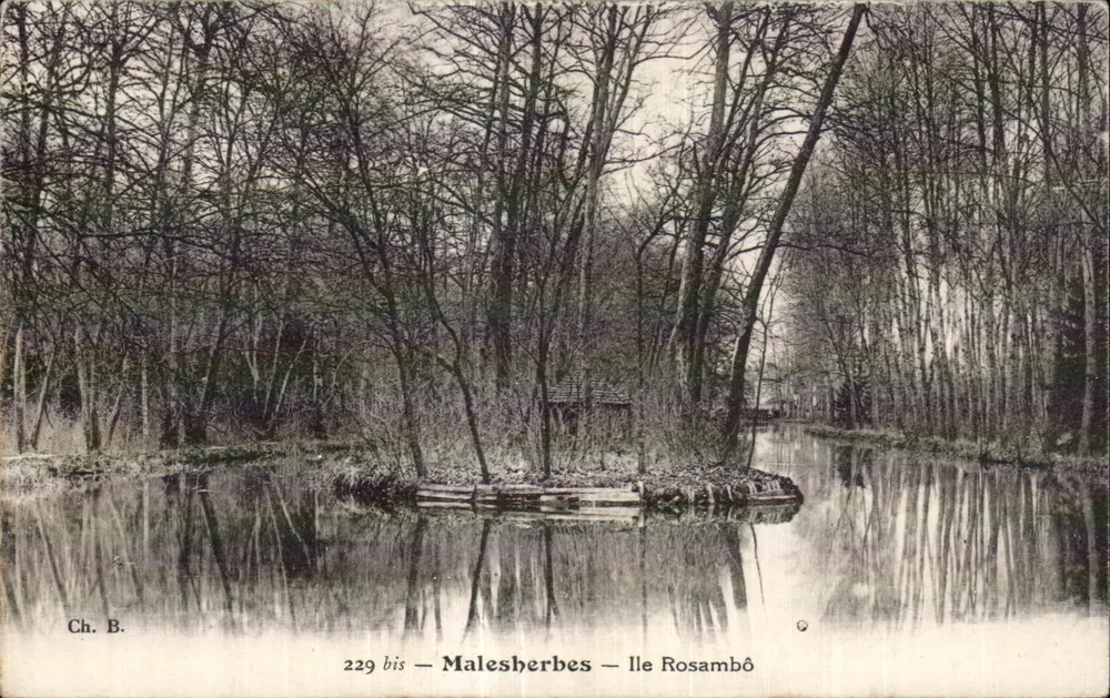 Malesherbes — Ilha Rosambô — Ch. B. — 229 bis - Frente