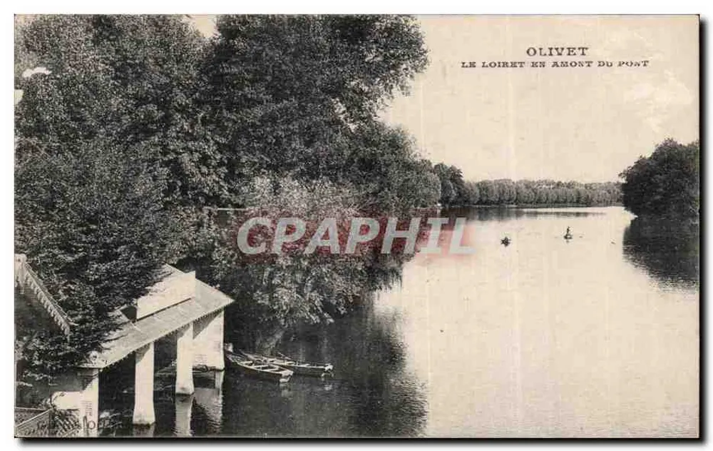 Olivet — Der Loiret oberhalb der Brücke — Verlag nicht sichtbar - Vorderseite