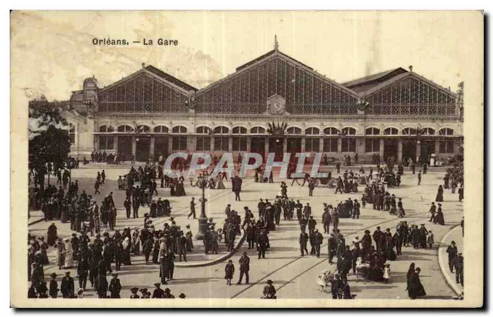 Orléans — Gare — Wydawca: Orléans, numer serii nieodczytalny - Awers