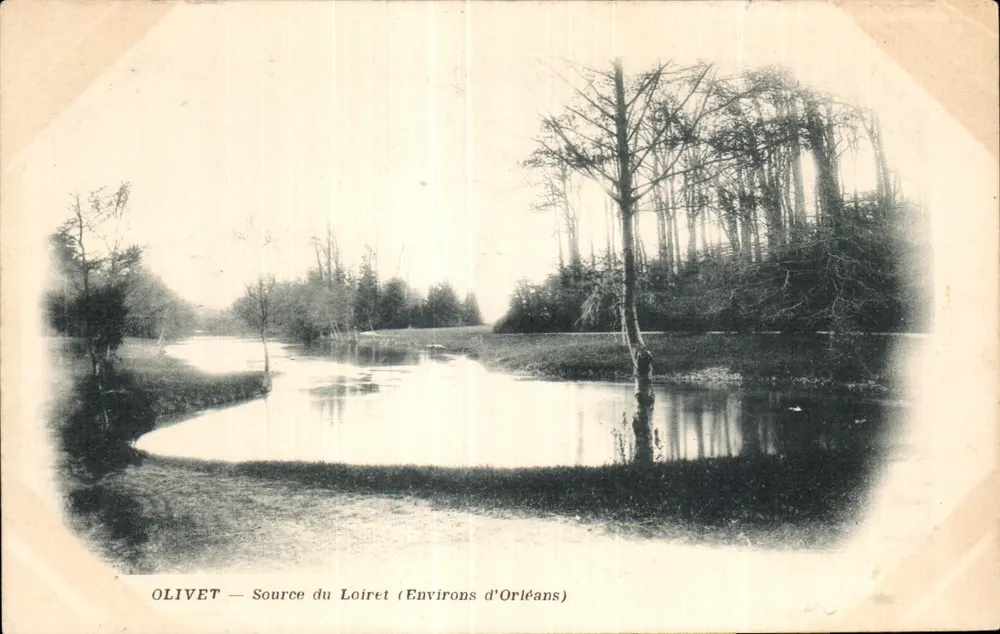 Olivet — Fonte do Loiret (Arredores de Orléans) - Frente