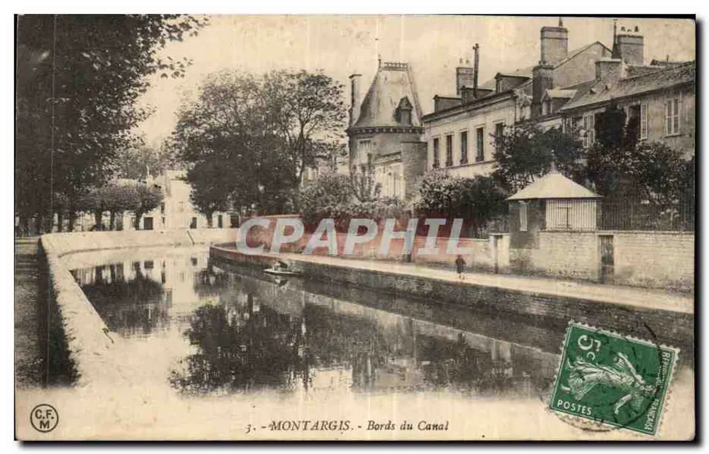 Montargis — Margens do Canal — C.F.M. n°3 - Frente