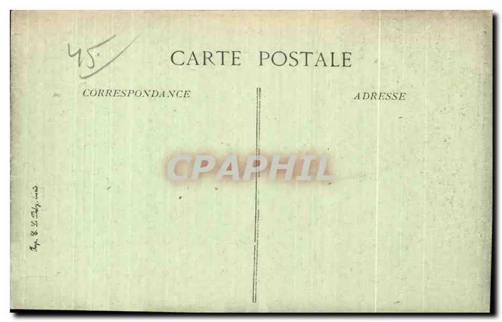 Olivet (Loiret) — Die Ufer des Loiret, Mühle von Saint-Santin — Verlag C. D. D. R. L. E. A. N S - Rückseite