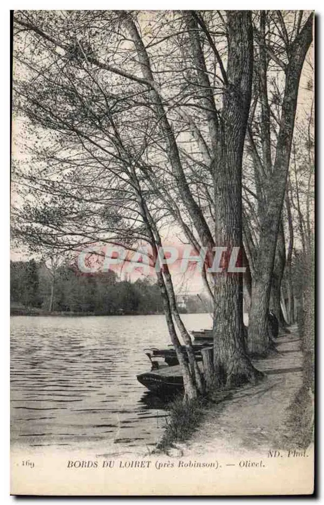 Margens do Loiret (próximo a Robinson) — Olivet — ND. Fot. - Frente