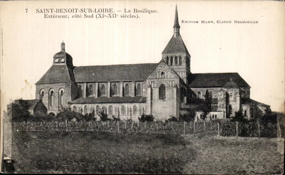 Saint-Benoît-sur-Loire — Die Basilika — Mahy Edition, Foto von Beaujouan - Vorderseite