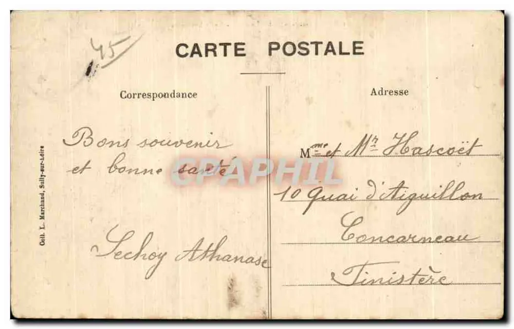 St-BENOIT-sur-LOIRE (Loiret) - Les Cheyrières — L. Marchand - Verso