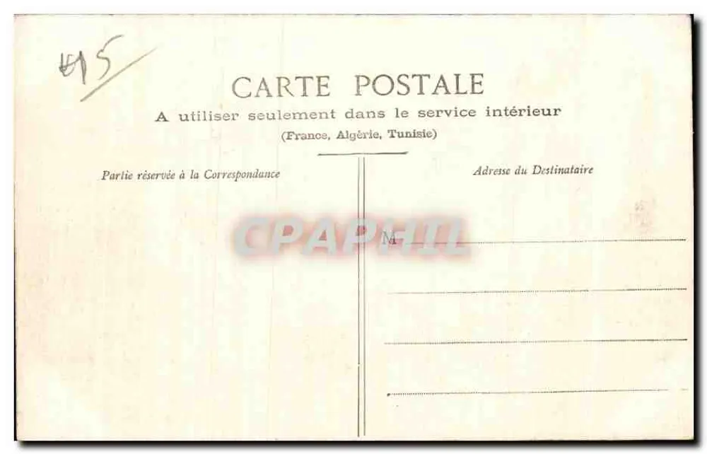 Montargis - Vieille Rue sur l'eau — Librairie Begault, Montargis - Verso