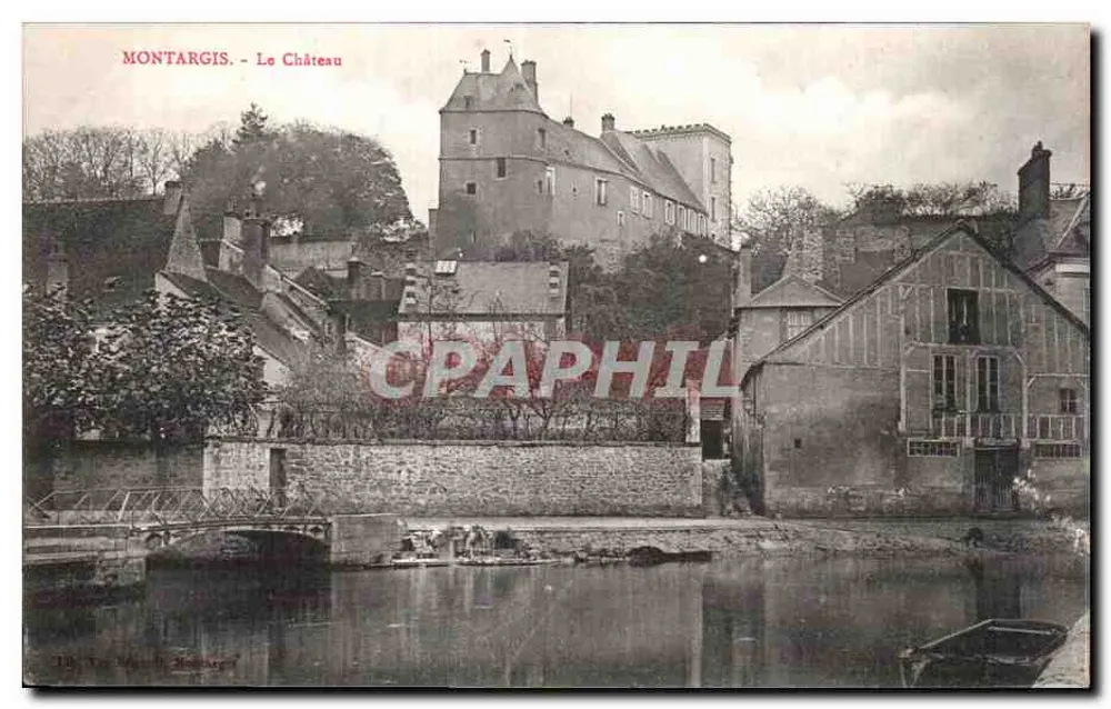 Montargis - O Castelo — editor não identificado, número de série não visível - Frente