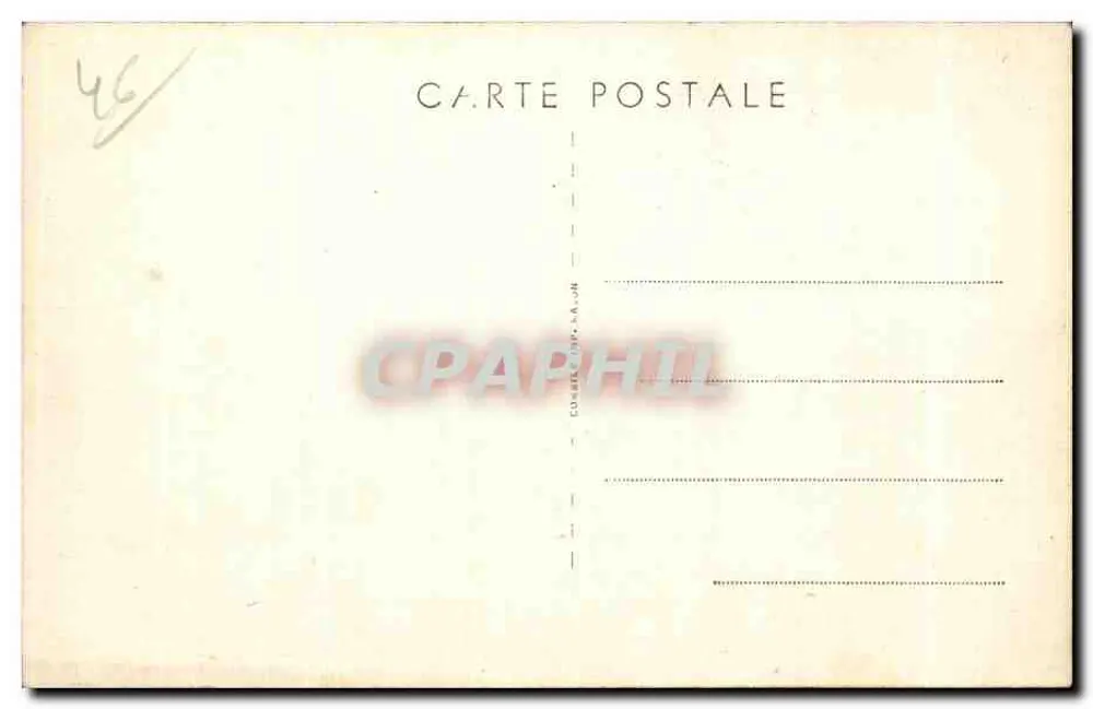 Cahors (Lot) — O Pont Valentré (século XIV) - Verso