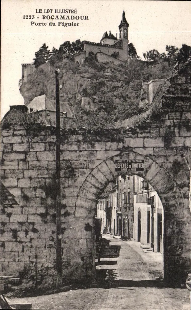 Rocamadour — Tor des Figuier — Le Lot Illustré, n°1223 - Vorderseite