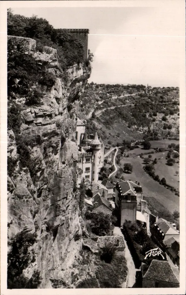 Rocamadour — Vista aérea — Éditions d'Art Flor - Frente