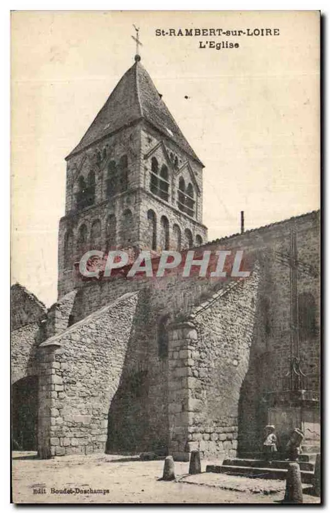 St-Rambert-sur-Loire — A Igreja — Edit Boudet-Doschamps - Frente