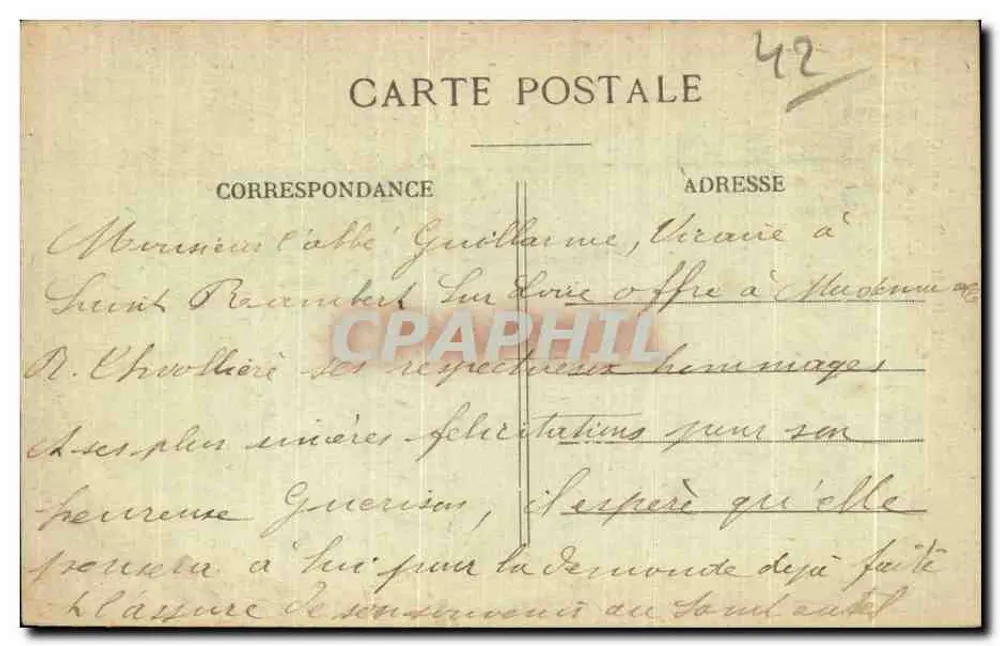 St-Rambert-sur-Loire — A Igreja — Edit Boudet-Doschamps - Verso