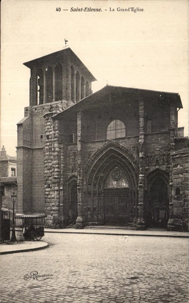 Saint-Étienne - A Grande Igreja — Cér Rousseau, n°40 - Frente