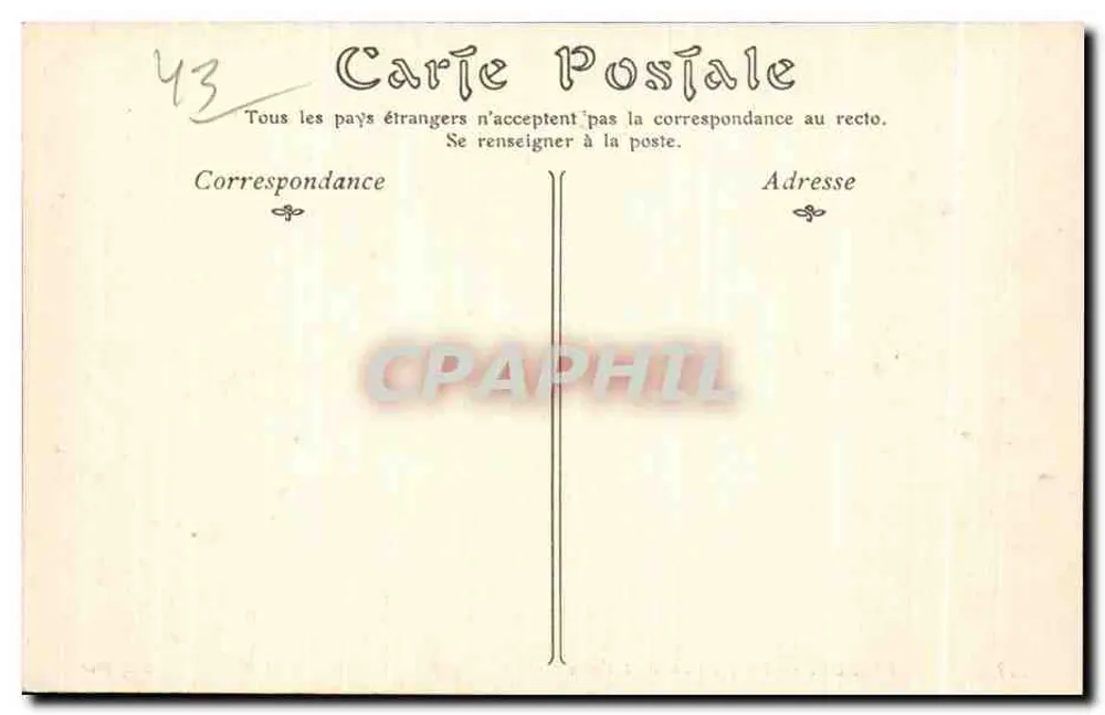 Le Puy — Ansicht vom alten Brücke — ND Phot - Rückseite