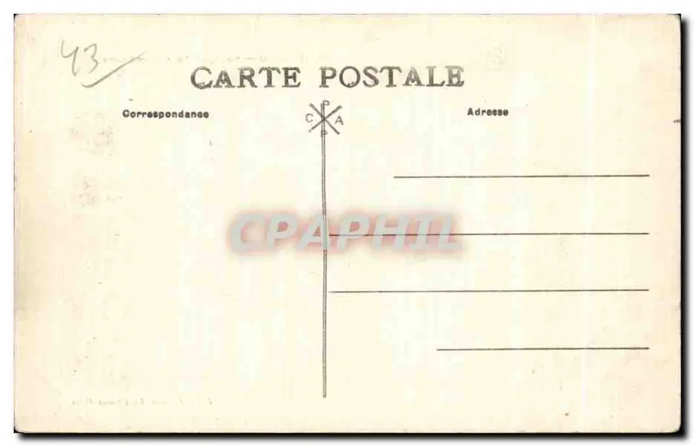 La Chaise-Dieu — Abtei — Turm Clémentine — Béal, Verlag, La Chaise-Dieu - Rückseite