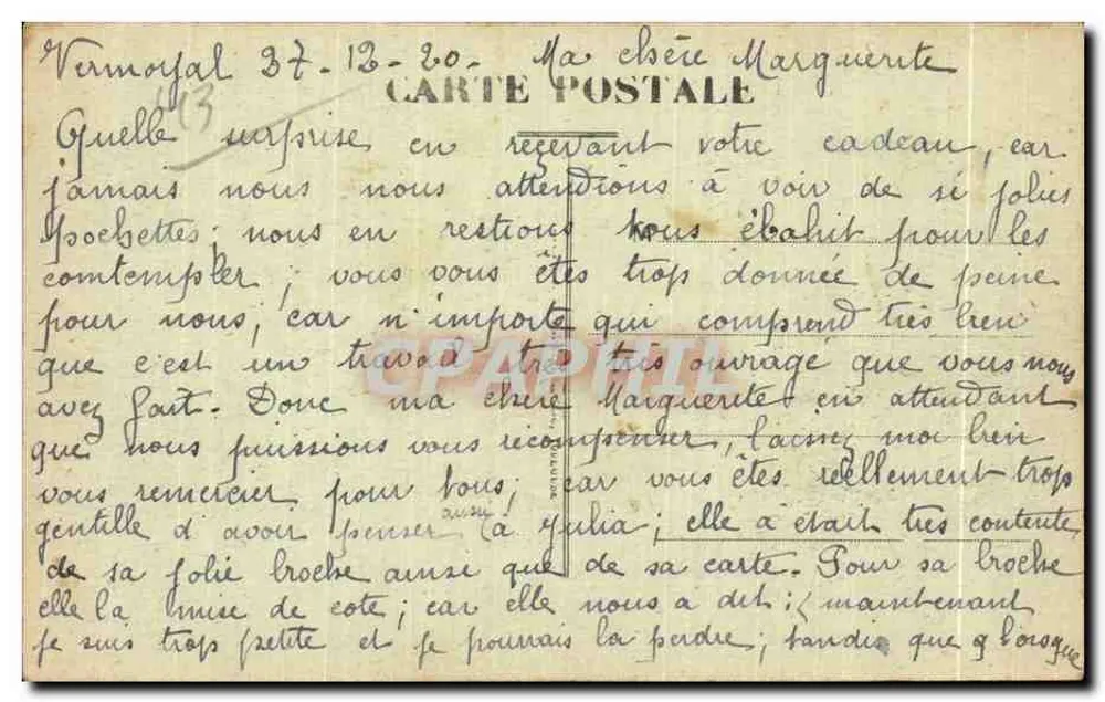 Le Puy — Vista Geral — D. G. - Verso