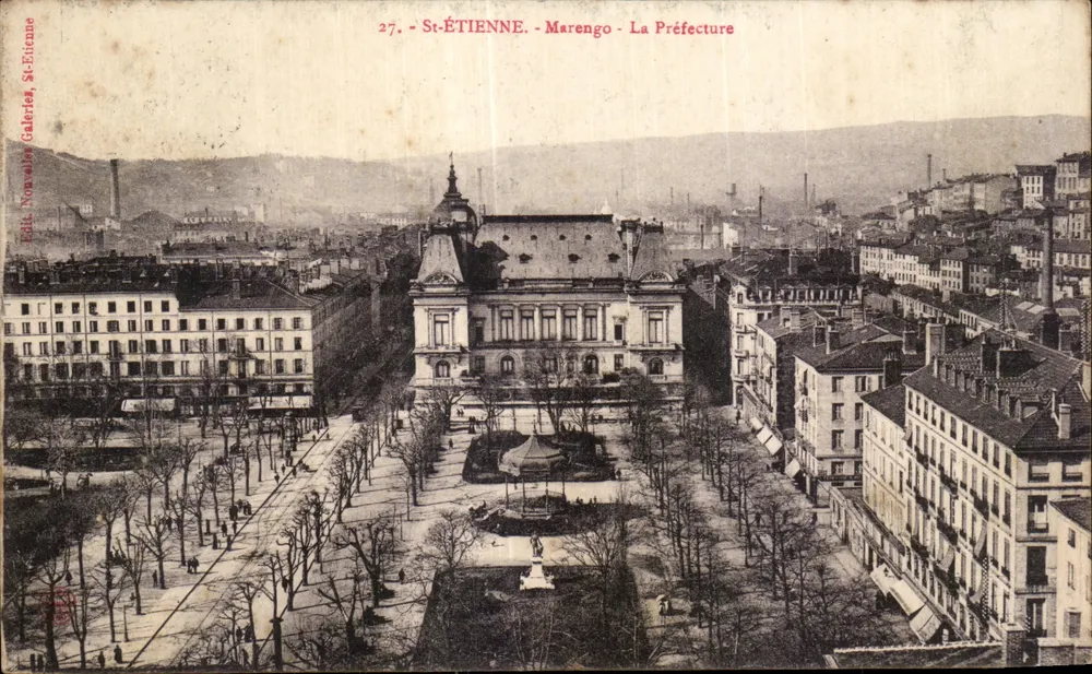 St-ÉTIENNE - Marengo - A Prefeitura — Editora: Norwalier Galeries, n°27 - Frente
