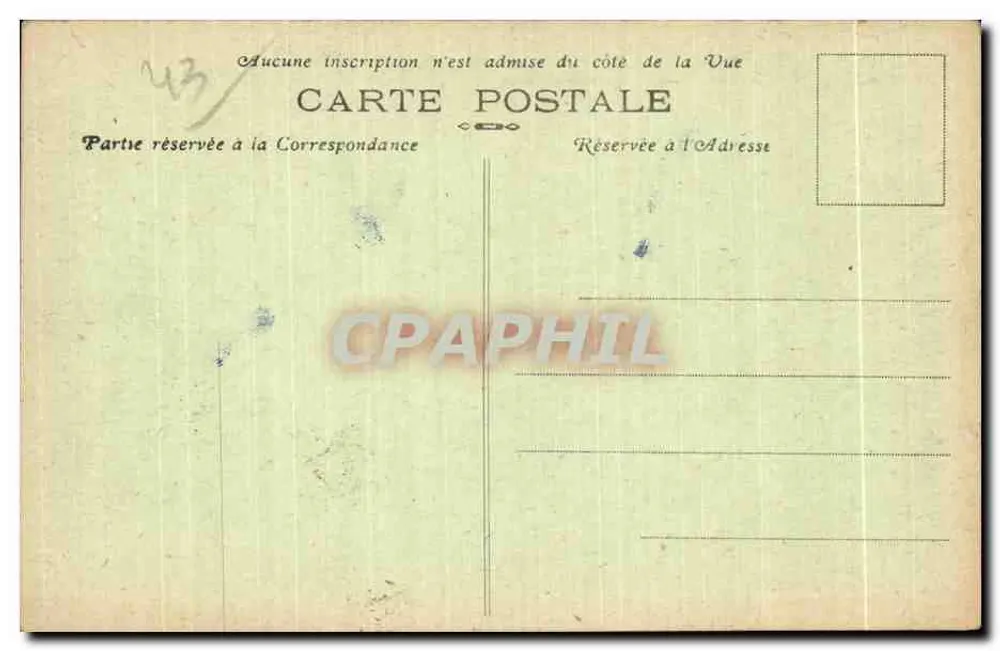 TENCE (Hte-Loire) — Die Ufer des Lignon — Edit. P. Berthet - Rückseite