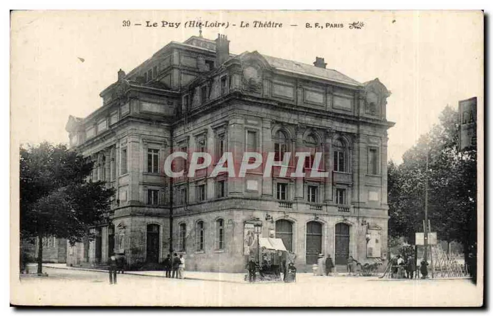 Le Puy (Haute-Loire) - O Teatro — B.F., PARIS - Frente