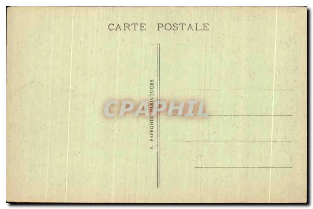 Internationale Ausstellung der dekorativen Künste - Paris 1925 — Nachtsicht — A.P. - Rückseite