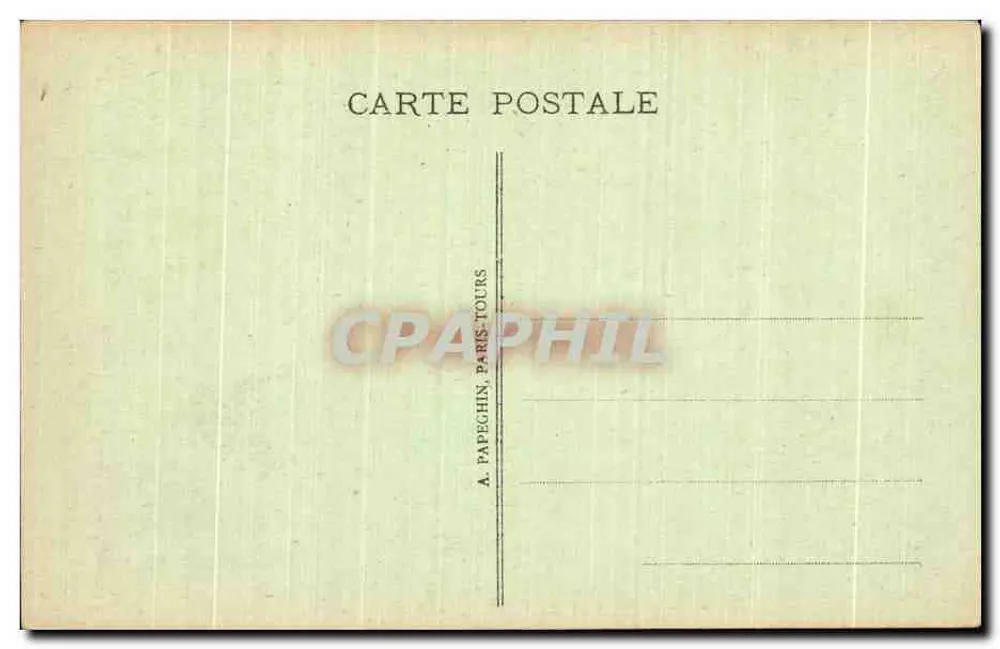 Internationale Ausstellung der Dekorativen Künste - Paris 1925 — Nachtansicht — A.P. - Rückseite