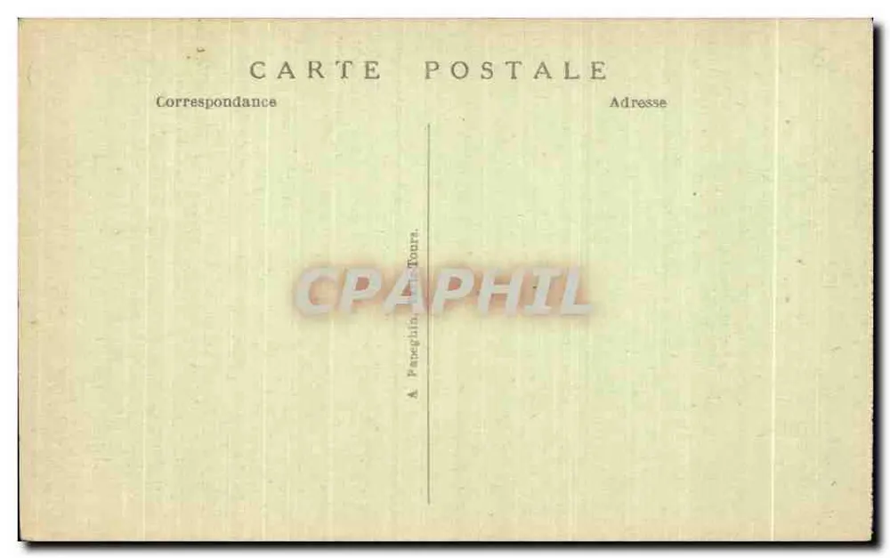 Internationale Ausstellung der dekorativen Künste — Paris — 1925 — Nachtsicht — A.P. - Rückseite