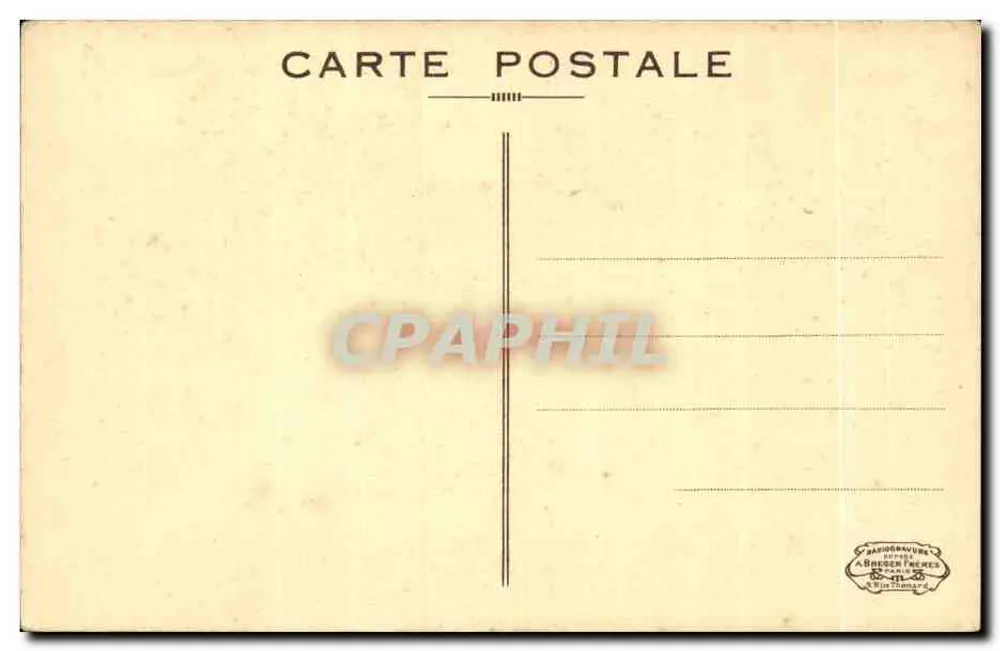 Paris 1925 — Internationale Ausstellung dekorativer Künste. Britischer Pavillon — Verlag Abbesen Frères - Rückseite