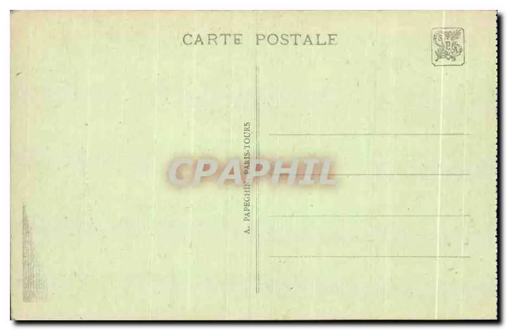 Porte de la Concorde — Internationale Ausstellung für Dekorative Künste, Paris 1925 — A.P. - Rückseite