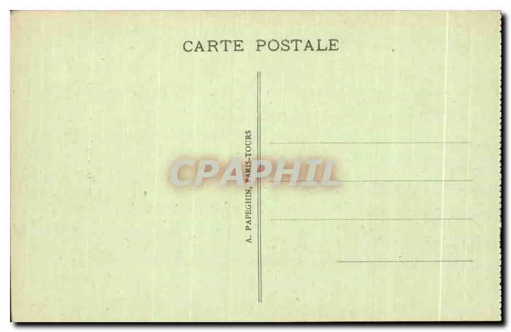 Internationale Ausstellung für Dekorative Künste - Paris 1925 — Nachtsicht — A.P. - Rückseite