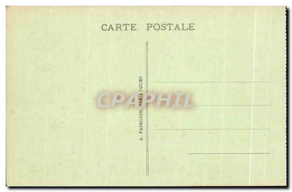 Internationale Ausstellung für Dekorative Künste - Paris 1925 — Nachtsicht — A.P. - Rückseite