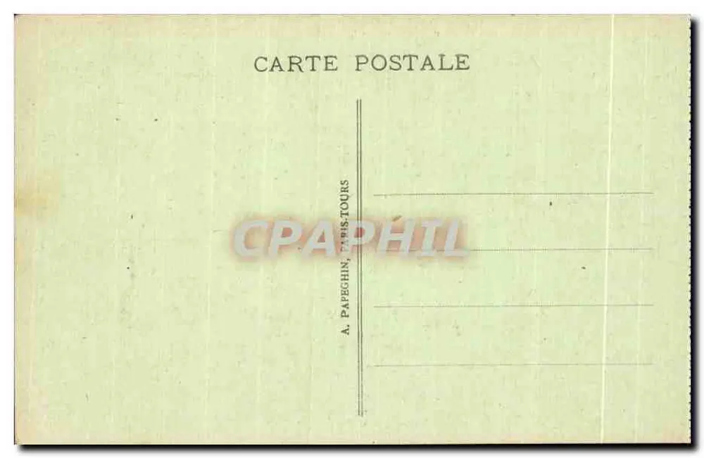 Internationale Ausstellung der dekorativen Künste - Paris 1925 — Nachtsicht — A.P. - Rückseite