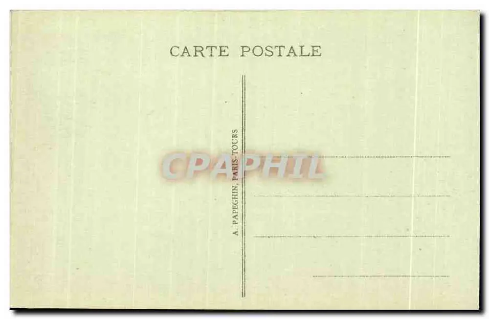Internationale Ausstellung der dekorativen Künste - Paris 1925 — Nachtsicht — A.P. - Rückseite