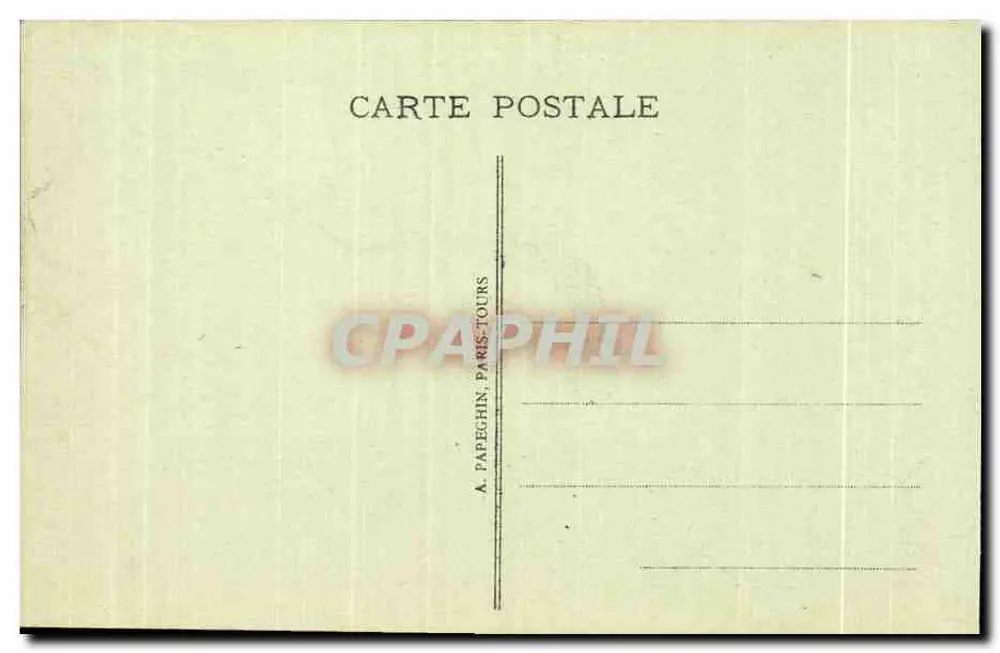 Internationale Ausstellung für Dekorative Künste - Paris 1925 — Nachtansicht — A. P. - Rückseite