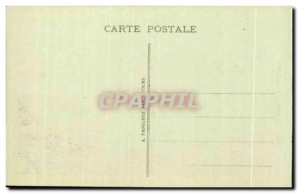 Internationale Ausstellung der dekorativen Künste - Paris 1925 — Nachtsicht — A.P. - Rückseite