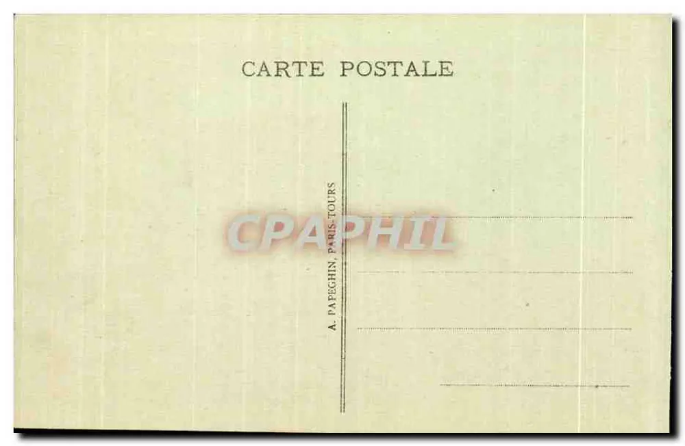 Internationale Ausstellung der dekorativen Künste - Paris 1925 — Nachtsicht — A.P. - Rückseite