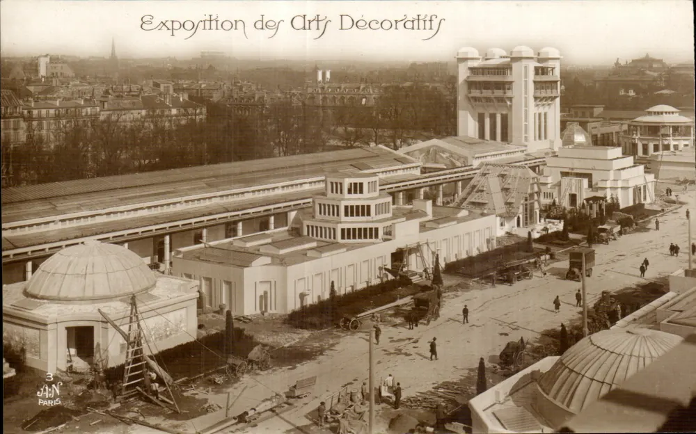 Exposición de Artes Decorativas — París — editor J.A.N. n°3 - Anverso