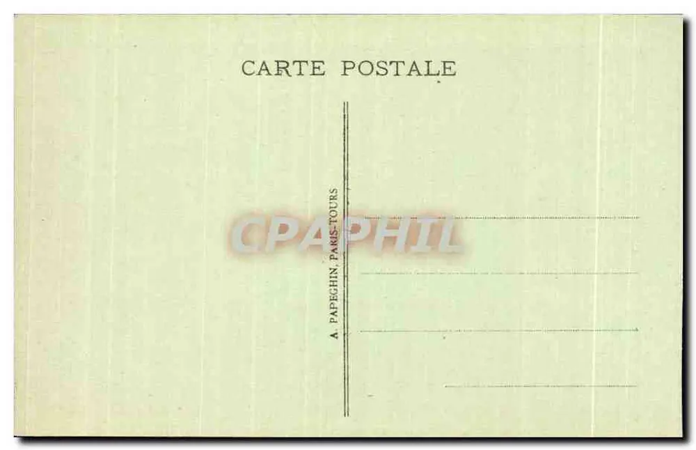 Internationale Ausstellung für Dekorative Künste - Paris 1925 — Nachtsicht — A. P. - Rückseite