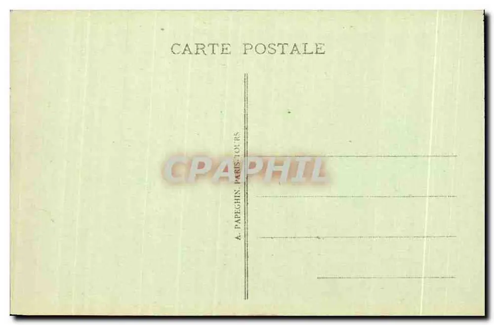 Internationale Ausstellung für Dekorative Künste - Paris 1925 — Nachtsicht — A.P. - Rückseite