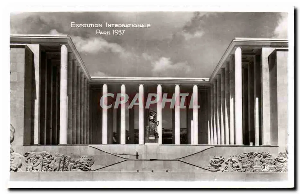 Internationale Ausstellung Paris 1937 — Museum der modernen Künste — Verleger H. Chipault, Boulogne-Billancourt - Vorderseite
